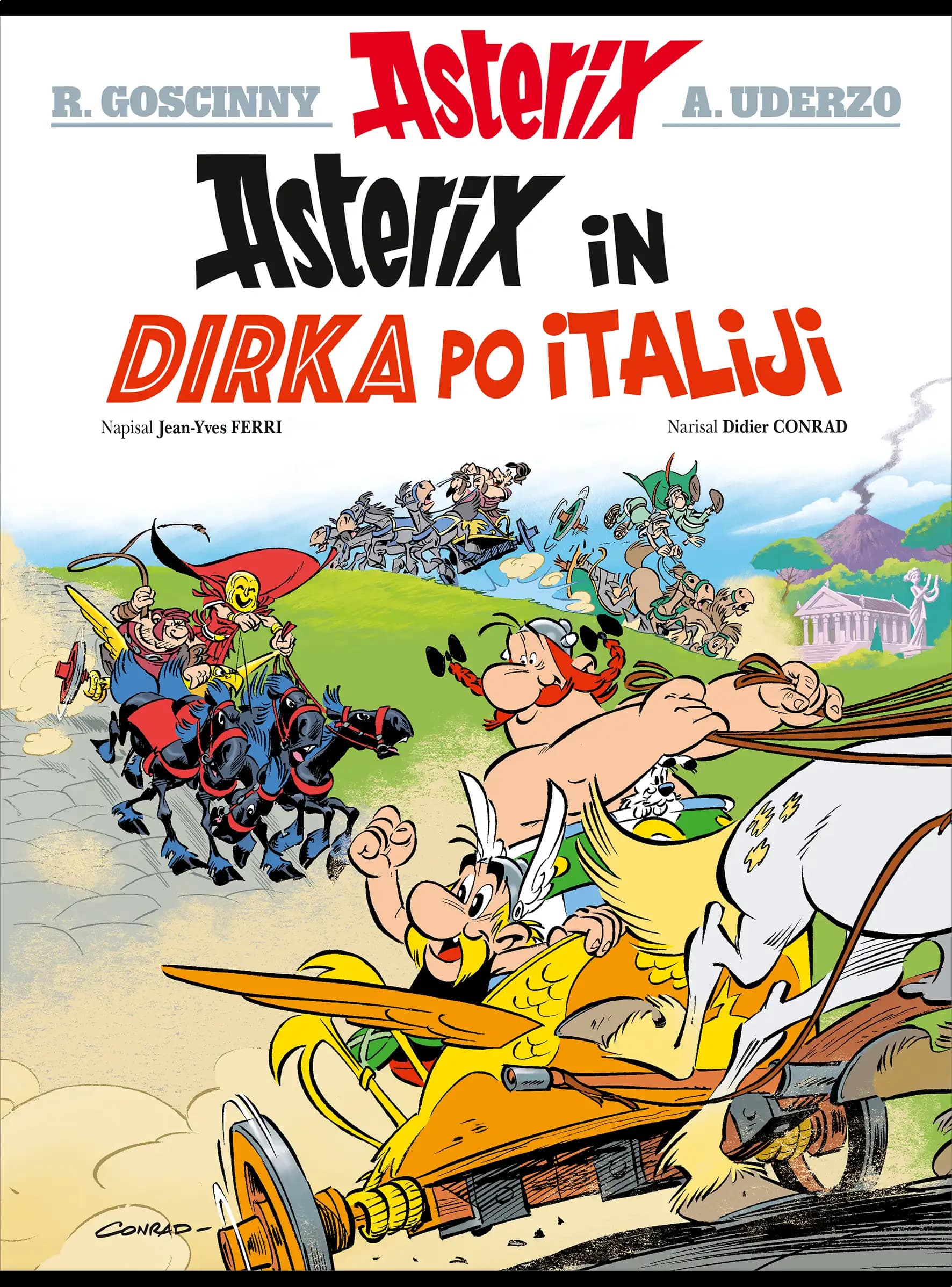 ASTERIX IN DIRKA PO ITALIJI